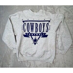 Dallas Cowboys Vintage 1997 Sweatshirt Grey Crewneck XL NFL USA Football Hanes